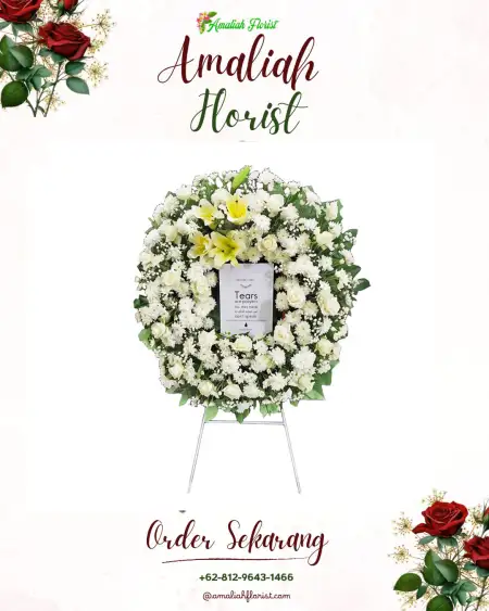 Krans Bunga Duka Boyongsari